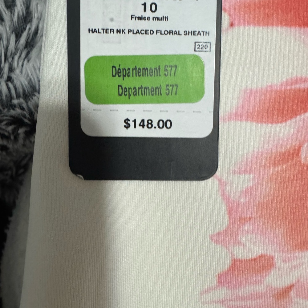 Guess Pink and White Floral Dress
